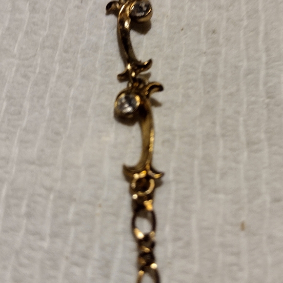 Vintage gold and diamond bracelet - Picture 4 of 16